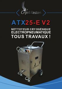 ATX25-E V2 Nettoyeur Cryognqiue Electropneumatique