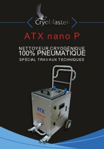ATX nano-P Nettoyeur Cryognique Pneumatique